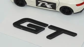 DK Tuning Peugeot Yeni GT Bagaj 3M 3D Siyah ABS Yazı Logo - 4