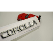 Toyota Corolla Bagaj Eski Modeller 3M 3D Krom ABS Logo Amblem - 1