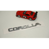 Toyota Corolla Bagaj Eski Modeller 3M 3D Krom ABS Logo Amblem - 2