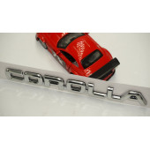 Toyota Corolla Bagaj Eski Modeller 3M 3D Krom ABS Logo Amblem - 4