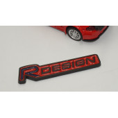 Volvo R Design Bagaj Krom Metal 3M 3D Yazı Logo - 3