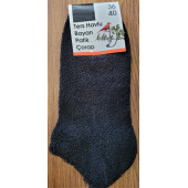 Havlu Kadın Patik Çorap - 1