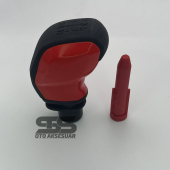 Spor Vites Topuzu Kırmızı Rengi Her Araca Uyumlu Üniversal - 5