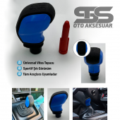 Spor Vites Topuzu Mavi Rengi Her Araca Uyumlu Üniversal - 1