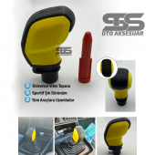 Spor Vites Topuzu Sarı Rengi Her Araca Uyumlu Üniversal - 1