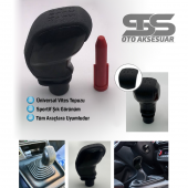 Spor Vites Topuzu Siyah Renk Her Araca Uyumlu Üniversal - 1