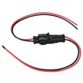 2 KABLOLU KARŞILIKLI KONNEKTÖR SOKET SU GEÇİRMEZ DAYANIKLI thumbnail 1