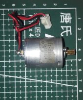 RS-360SH 24V DC Motor - Metal Dişli - 3