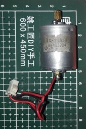 RS-360SH 24V DC Motor - Metal Dişli - 6