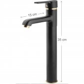 Venita Black Gold Çanak Lavabo Batarya - 2