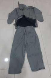 ÇOK AMAÇLI YAĞMURLUK Plastik Yağmurluk Takım Alt Üst Su Geçirmez Yağmurluk - 1