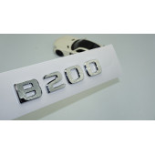 Dk Tuning B200 Bagaj Krom Abs 3m 3d Yazı Logo Benz İle Uyumlu - 1