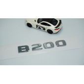 Dk Tuning B200 Bagaj Krom Abs 3m 3d Yazı Logo Benz İle Uyumlu - 2