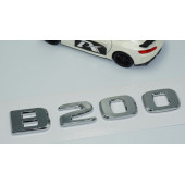 Dk Tuning B200 Bagaj Krom Abs 3m 3d Yazı Logo Benz İle Uyumlu - 3