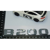 Dk Tuning B200 Bagaj Krom Abs 3m 3d Yazı Logo Benz İle Uyumlu - 4