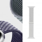 Apple Watch Ultra 49mm Kordon Wiwu Sport Loop Hasır Strap Kayış - 4