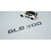 DK Tuning GLB 200 Bagaj Krom ABS 3M 3D Yazı Logo Benz İle Uyumlu - 2