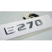 DK Tuning E270 Bagaj Krom ABS 3M 3D Yazı Logo Benz İle Uyumlu thumbnail 1