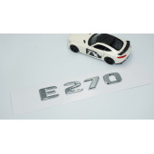DK Tuning E270 Bagaj Krom ABS 3M 3D Yazı Logo Benz İle Uyumlu thumbnail 2
