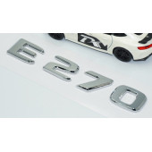 DK Tuning E270 Bagaj Krom ABS 3M 3D Yazı Logo Benz İle Uyumlu thumbnail 3