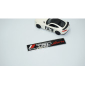 DK Tuning TRD Sports Metal Body Plaka Logo Arma Toyota İle Uyumlu thumbnail 2