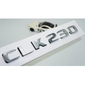 DK Tuning CLK230 Bagaj Krom ABS 3M 3D Yazı Logo Benz İle Uyumlu - 1
