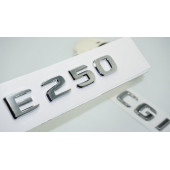 DK Tuning E250 CGi Bagaj Krom ABS 3M 3D Yazı Logo Benz İle Uyumlu - 1