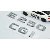 DK Tuning E250 CGi Bagaj Krom ABS 3M 3D Yazı Logo Benz İle Uyumlu - 3