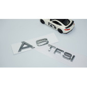 DK Tuning Audi A6 TFSi Krom ABS 3M 3D Bagaj Yazı Logo thumbnail 2