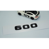 Dk Benz 600 Brabus Bagaj Siyah Abs 3m 3d Yazı Logo - 2
