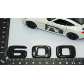 Dk Benz 600 Brabus Bagaj Siyah Abs 3m 3d Yazı Logo - 4