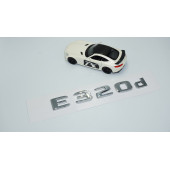 DK Tuning E320d Bagaj Krom ABS 3M 3D Yazı Logo Benz İle Uyumlu - 2