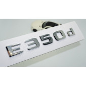 DK Tuning E350d Bagaj Krom ABS 3M 3D Yazı Logo Benz İle Uyumlu thumbnail 1