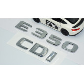 DK Tuning E350 CDi Bagaj Krom ABS 3M 3D Yazı Logo Benz İle Uyumlu - 3