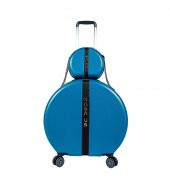 NASA U.S FASHION 2 Lİ VALİZ SETİ BLUE STEEL - 1