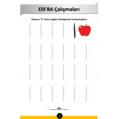 Elif-BA çalışmaları YAZ-SİL Kitabı (Silinebilir KALEM Hediyeli) - 2