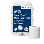 Tork SmartOne Mini Tuvalet Kağıdı Advanced 111,6 Metre 12'li Paket (472193) - 1