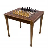 Helena Wood Art Satranç Masası Çekmeceli - 1