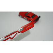 DK Kia GT Line Bagaj Logo 3M 3D Krom Kırmızı Metal Logo - 1