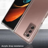 Gpack Samsung Galaxy Z Fold 3 Kılıf AntiShock Korumalı Silikon - 3