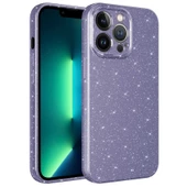Vendas iPhone 13 Pro Max Uyumlu (13 Pro Max) Koton Serisi Kamera Korumalı Simli Lüks Silikon Kılıf - 5