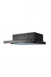 Siyah Aspiratörlü Set Üstü Ocaklı Takım (ds6-905 Aspiratör + Lx-420f Ocak) - 5