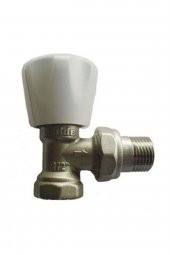 Kalde Köşe Radyatör Vana 1/2" 2li Paket Hafif Tip - 1