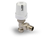 DEMİRDÖKÜM  DD Köşe Pex Termostatik Radyatör Vanası - 1