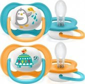 AVENT ULTRA AİR 6-18 AY ERKEK 2 Lİ EMZİK - 1