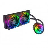 AKASA 240MM SOHO240 AK-LC4003HP01 RGB SIVI SOĞUTMALI İŞLEMCİ FANI 1700p-AM5 - 1