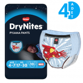 Huggies Drynites  Erkek  4-7 Yaş 17-30 Kg  40 Adet Emici Gece Külodu - 1