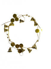 YILBAŞI KAPI SÜSÜ AYNALI GOLD - 1