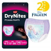 Huggies Drynites Kız 4-7 Yaş 17-30 Kg 20 Adet Emici Gece Külodu thumbnail 1