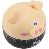 Yaratıcı Mekanik Cartoon Pig Krem Timer 60 Dakika Sevimli Zamanlayıcı - 2